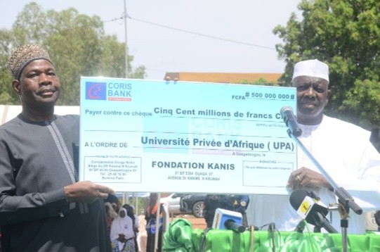Cérémonie de pose des premières pierres de l’Université Privée d’Afrique
